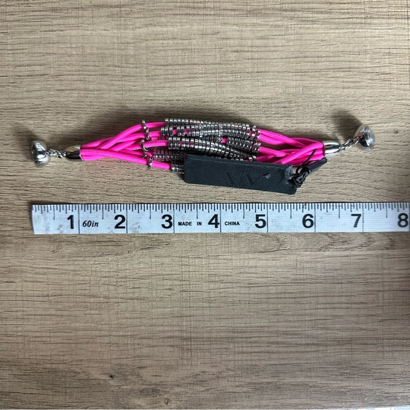 A/X Armani Exchange Pink Multistrand Beacelet NWT!! - Picture 7 of 10